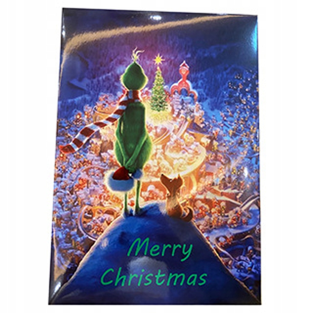 The Grinch Advent Calendar Box For 2024 Christmas - 14398436469