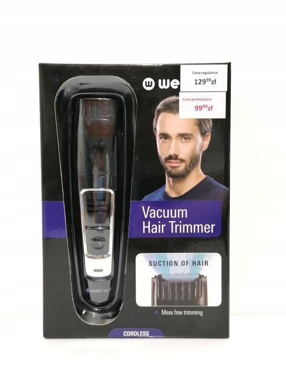 wellneo vacuum hair trimmer