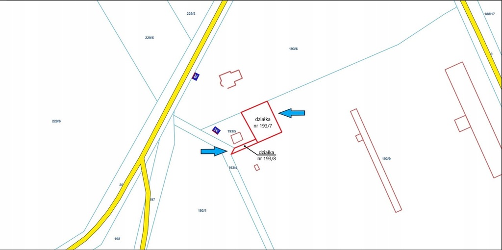 Działka, Trzebieszewo, 510 m²