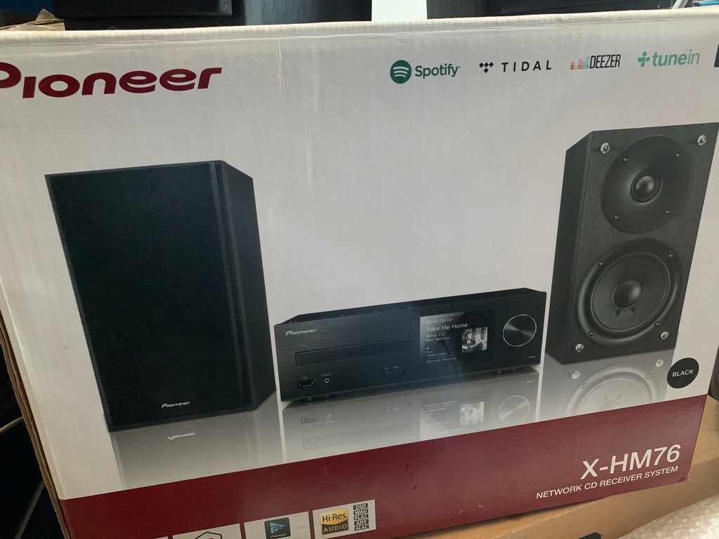 System audio HiFi Pioneer XHM76D black 9092366728 oficjalne