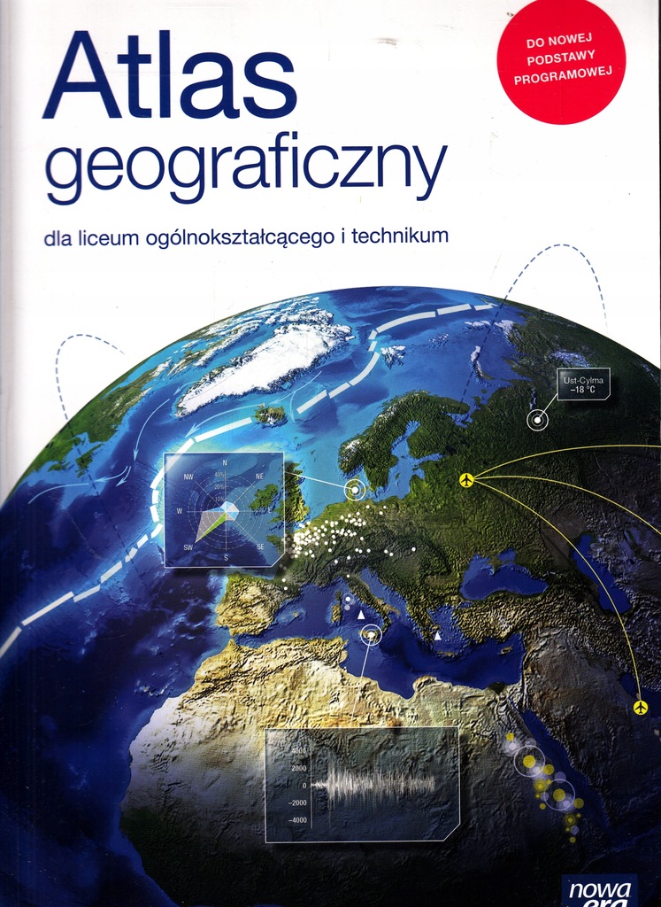 Geografia Nowa Era 3 Liceum Atlas geograficzny dla liceum Nowa Era - 12192290019 - oficjalne