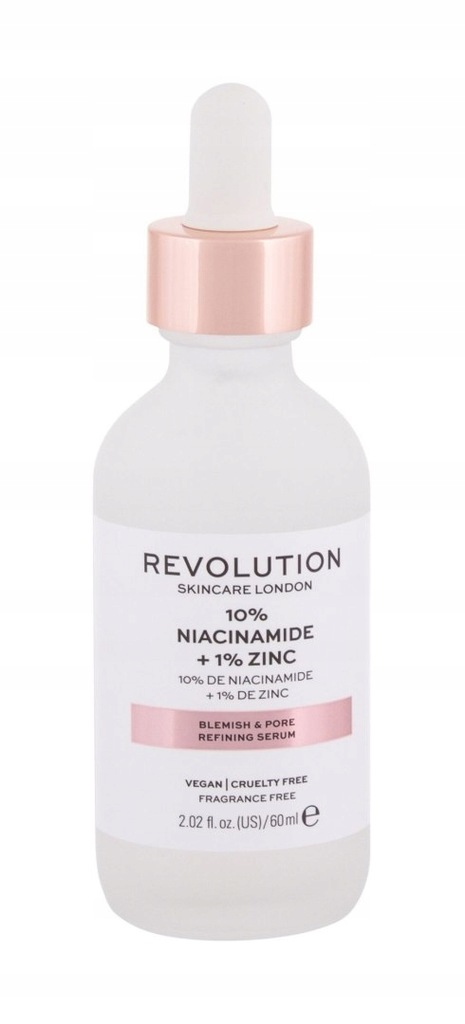 Revolution Skincare 10% Niacinamide + 1% Zinc Skincare Serum do twarzy 60ml