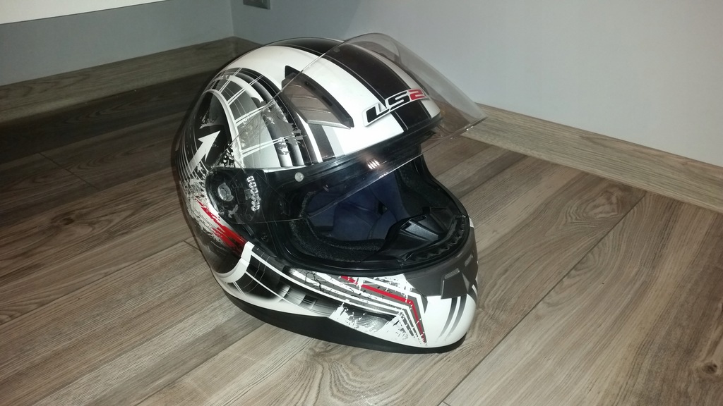 Kask Motocyklowy LS2 MOBY z blendą Roz S ŁÓDŹ