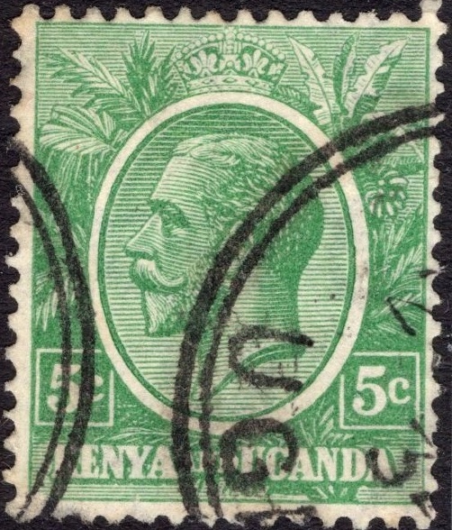 kol.bryt.Kenya&Uganda KGV 5 c.