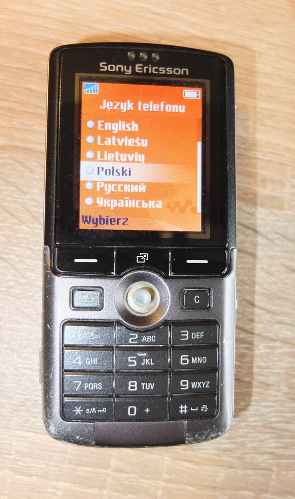 Telefon Sony Ericsson K750i / W800i zestaw