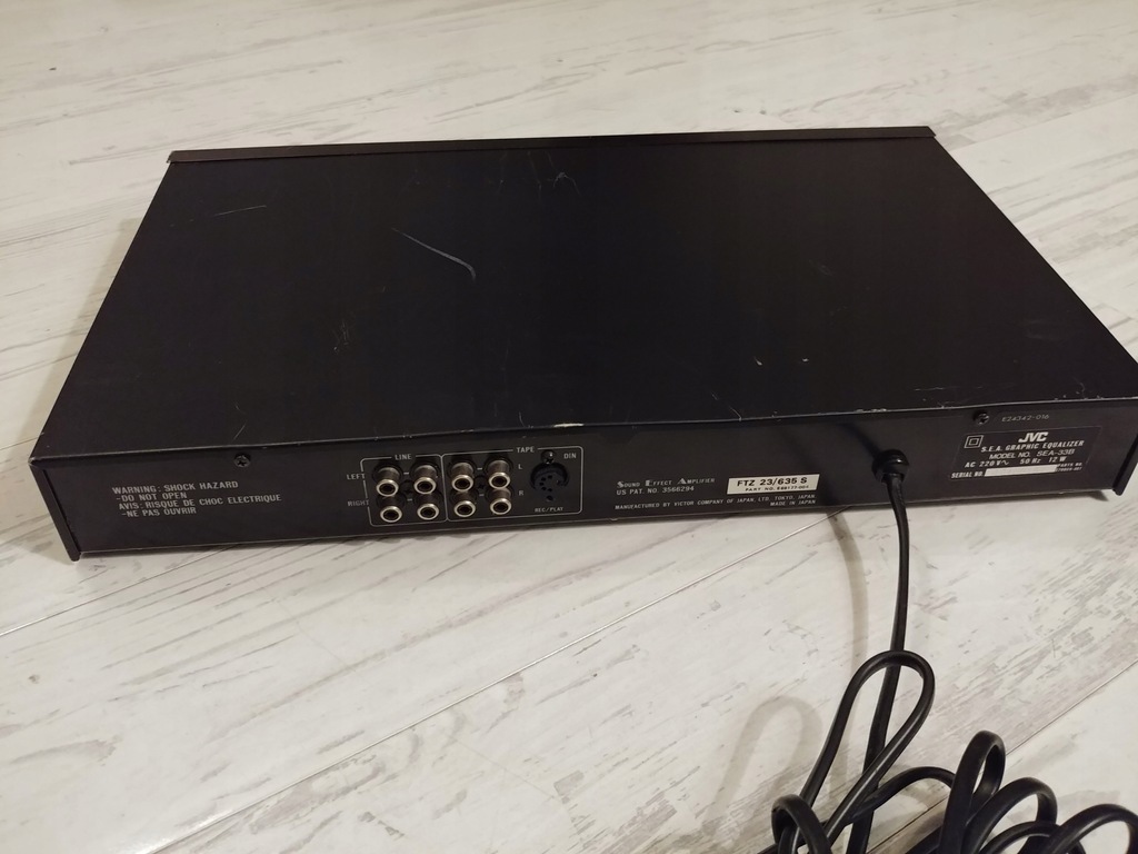 EQUALIZER JVC SEA33 VINTAGE JAPAN 7841997625 oficjalne archiwum