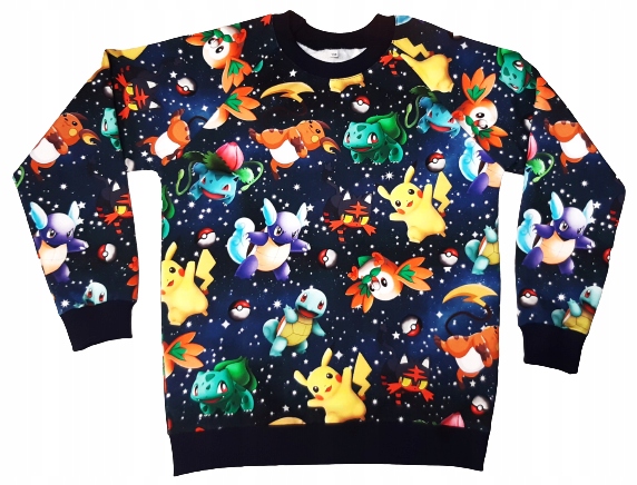 Bluza dziecięca Pokemon r 122 długi rękaw