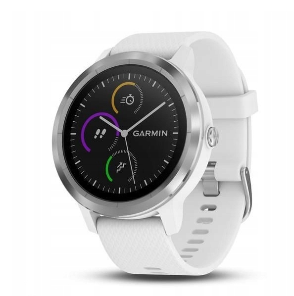 Nowy Smartwatch Zegarek Garmin Vivoactive 3 Biały