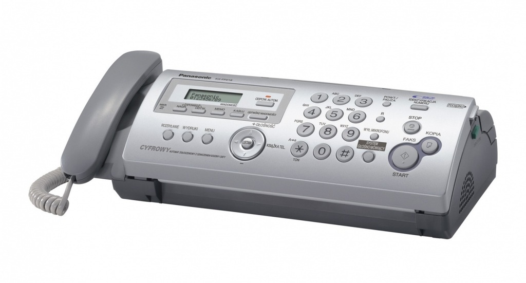 Telefon Fax Panasonic KX-FP218, + nowa zap. folia