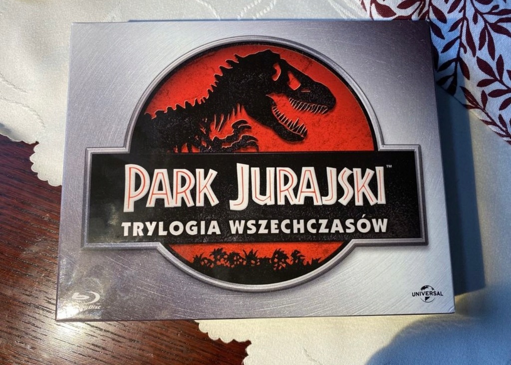 Park Jurajski trylogia wszechczasów - blu-ray, PL