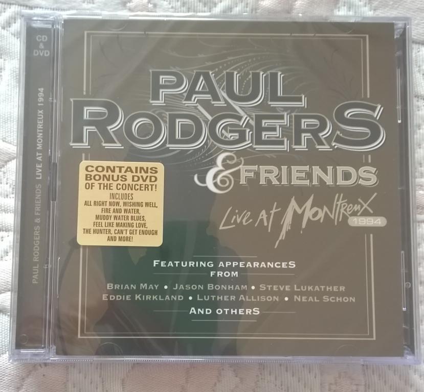 PAUL RODGERS & FRIENDS Live at Montreux CD+DVD