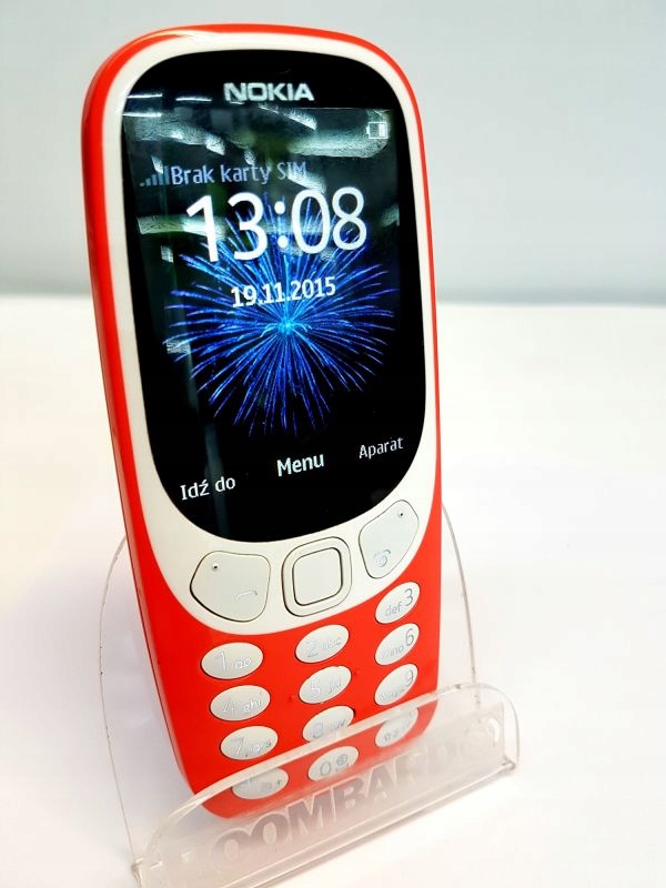 NOKIA 3310 POMARAŃCZ KOMPLET