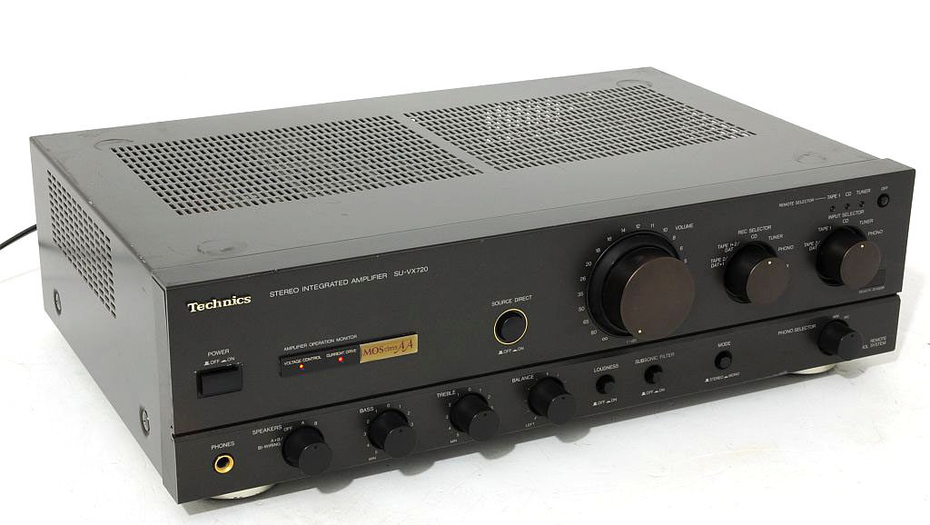 TECHNICS SU-VX720 SOLIDNY WZMACNIACZ STEREO !