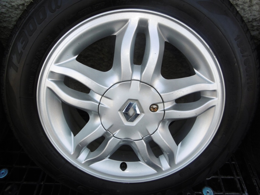 ALUFELGI + OPONY R 15 4X100 RENAULT CLIO III MODUS