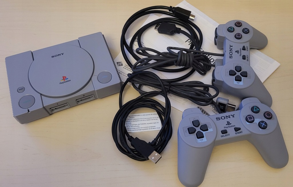 Sony PlayStation Classic Mini PSX Komplet + Kable IGŁA OKAZJA !