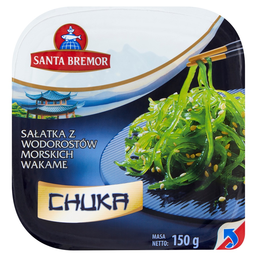 Sałatka z wodorostów morskich Chuka Santa Bremor 150g Santa Bremor 150 g