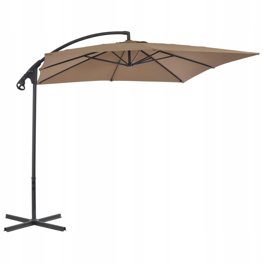 Parasol klasyczny Filbee beże i brązy 250 x 260 cm