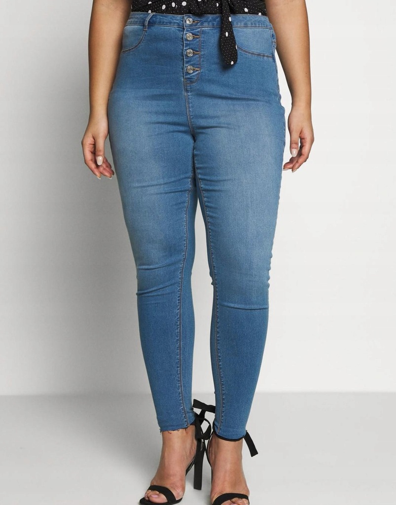 25L046 MISSGUIDED PLUS__MI7 SPODNIE JEANS__50