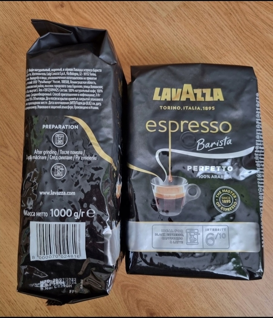 Kawa ziarnista Lavazza Perfetto Espresso 1kg
