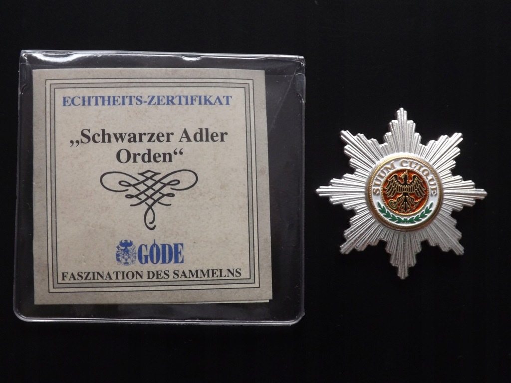 Odznaczenie Schwarzer Adler - KOPIA - GODE