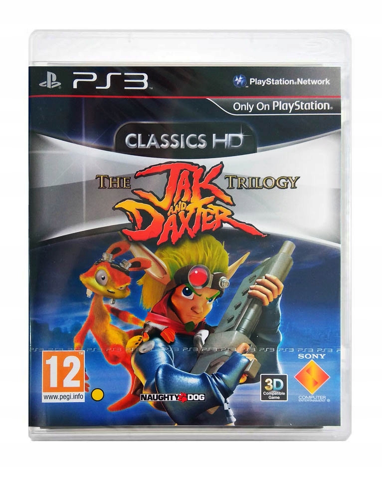 THE JAK AND DAXTER TRILOGY / CLASSICS HD / PS3 / GRA NA PŁYCIE