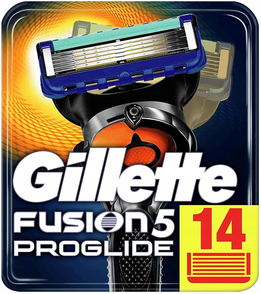 Gillette Fusion 5 Proglide ostrza 14szt z NIEMIEC