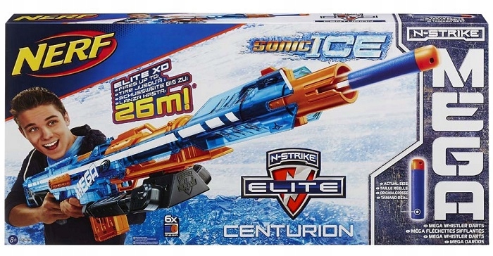 NERF N-Strike MEGA SONIC ICE CENTURION B0578