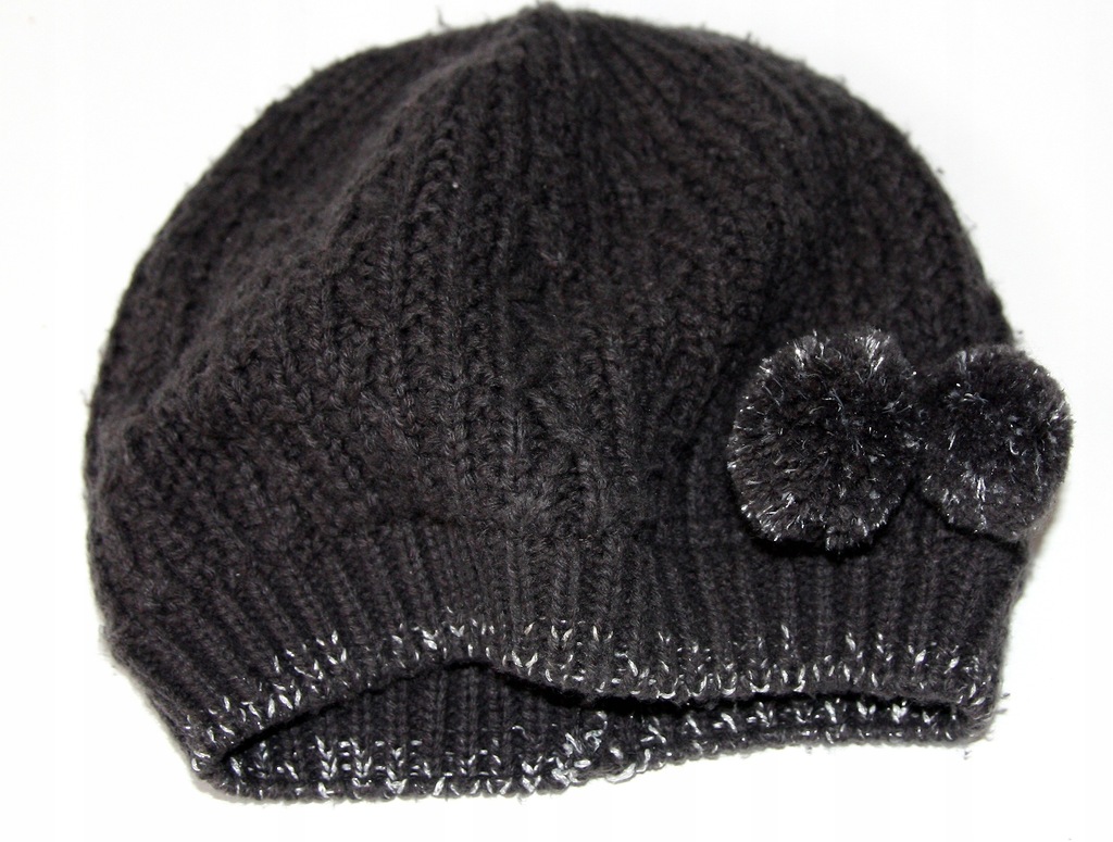 ZARA SLICZNA CZAPKA BERET 3 T