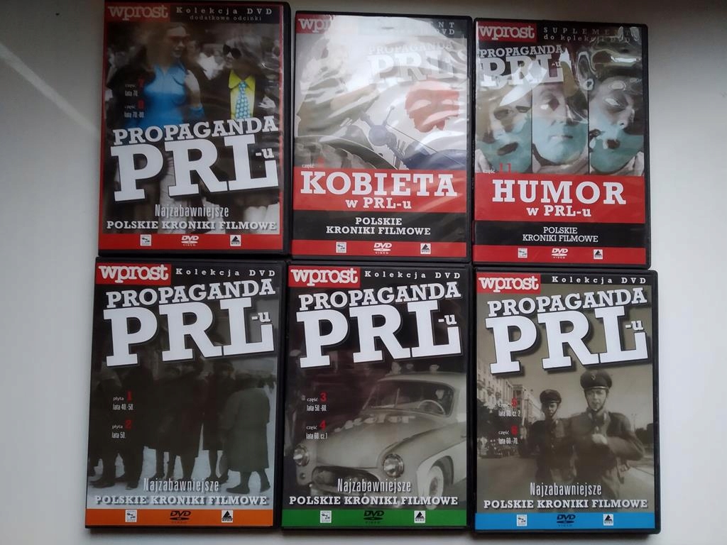 Propaganda PRL-u Kolekcja 10 x DVD