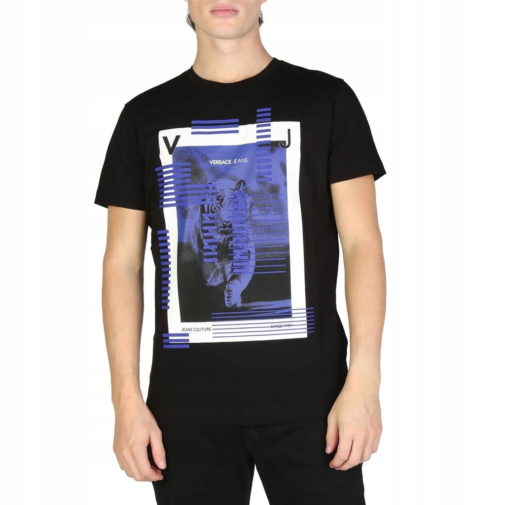 Versace Jeans męska koszulka T-shirt czarny XL