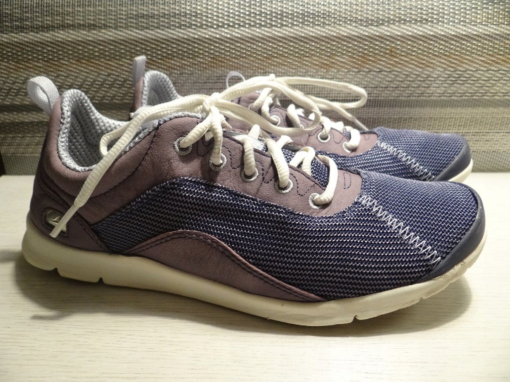 CLARKS skórzane sportowe buty rozm UK5 38 24,5cm