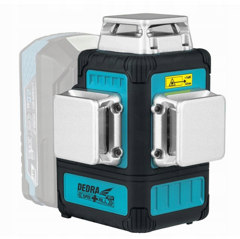 2 x MULTILASER 3D ZIELONY POZIOMICA LASEROWA SASALL DED6910 DEDRA