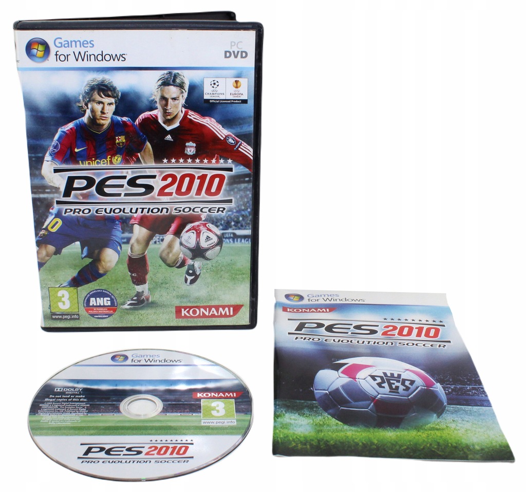 PRO EVOLUTION SOCCER 2010 PES + GRATIS