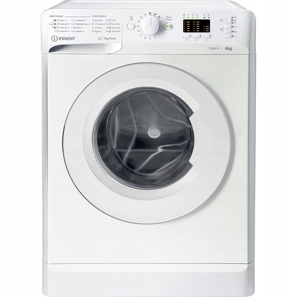 INDESIT Washing machine MTWA 61251 W EE Energy eff