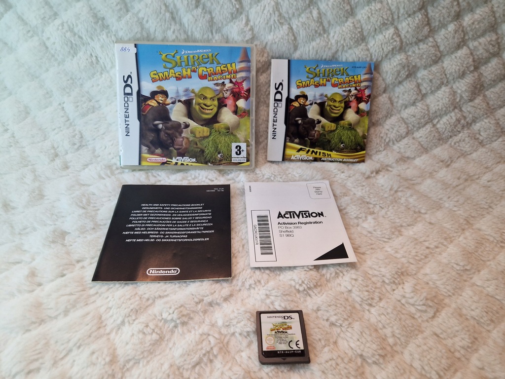 Shrek Smash & Crash 10/10 ENG Nintendo DS