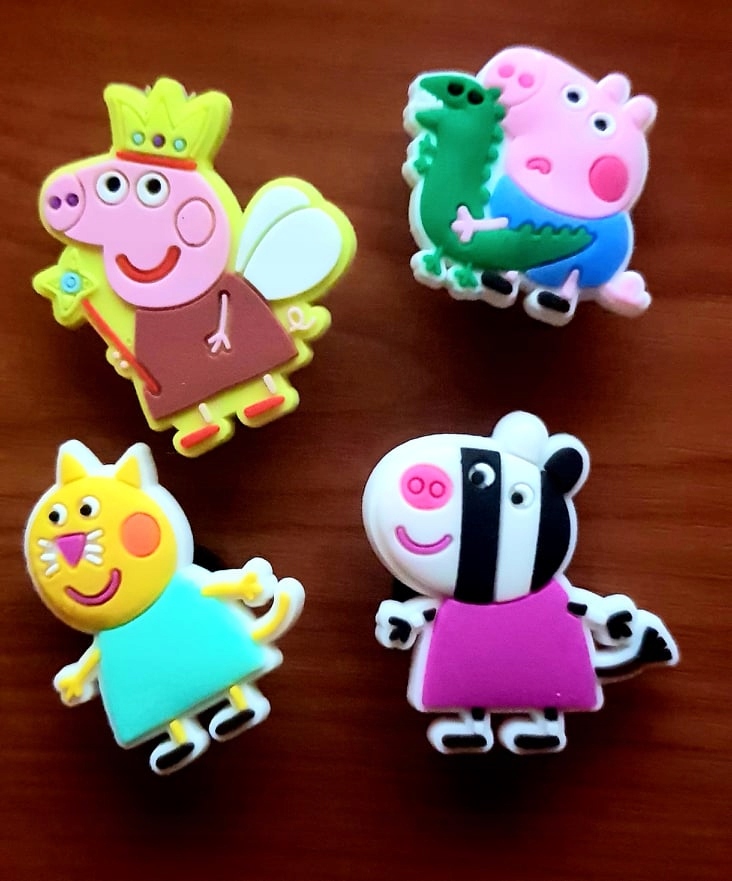 peppa pig jibbitz for crocs