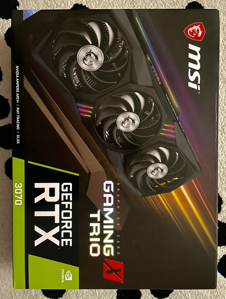 MSI RTX 3070 GAMING X TRIO 8 GB OKAZJA