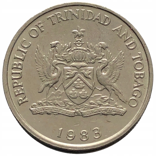 58327. Trynidad i Tobago - 25 centów - 1983r.