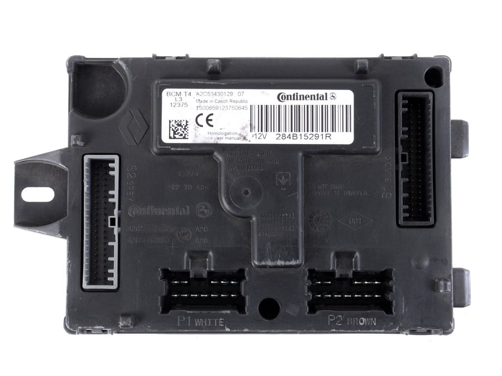 MODUŁ STEROWNIK BCM RENAULT CLIO IV CAPTUR 284B15291R A2C53430129