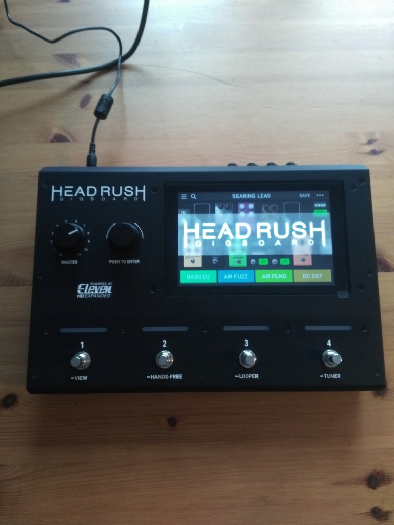 Headrush Gigboard + HR bogie JPC2 Stan idealny