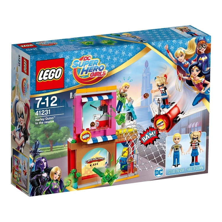LEGO SUPER HERO GIRLS 41231 HARLEY QUIN NA RATUNEK