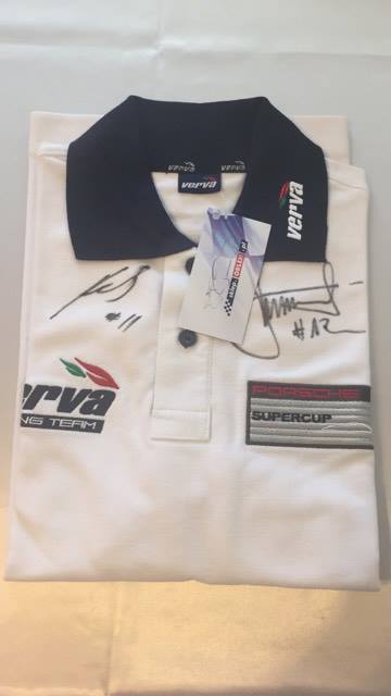 Koszulka POLO Verva Racing+autografy