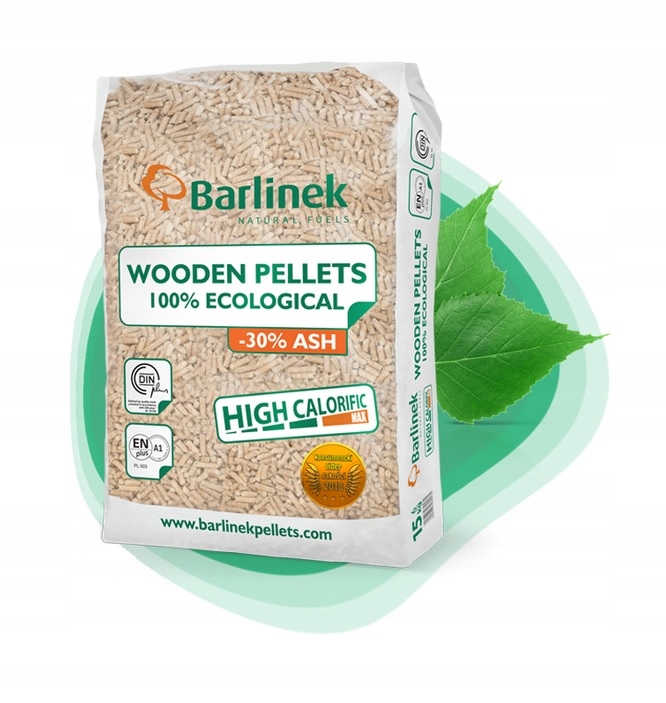 PELLET pelet drzewny BARLINEK 6mm 990 kg ENplus1 9861172411