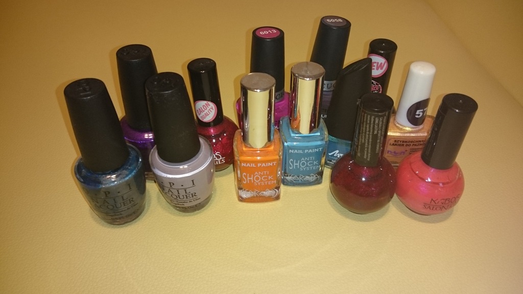 OPI lakiery do paznokci - różne