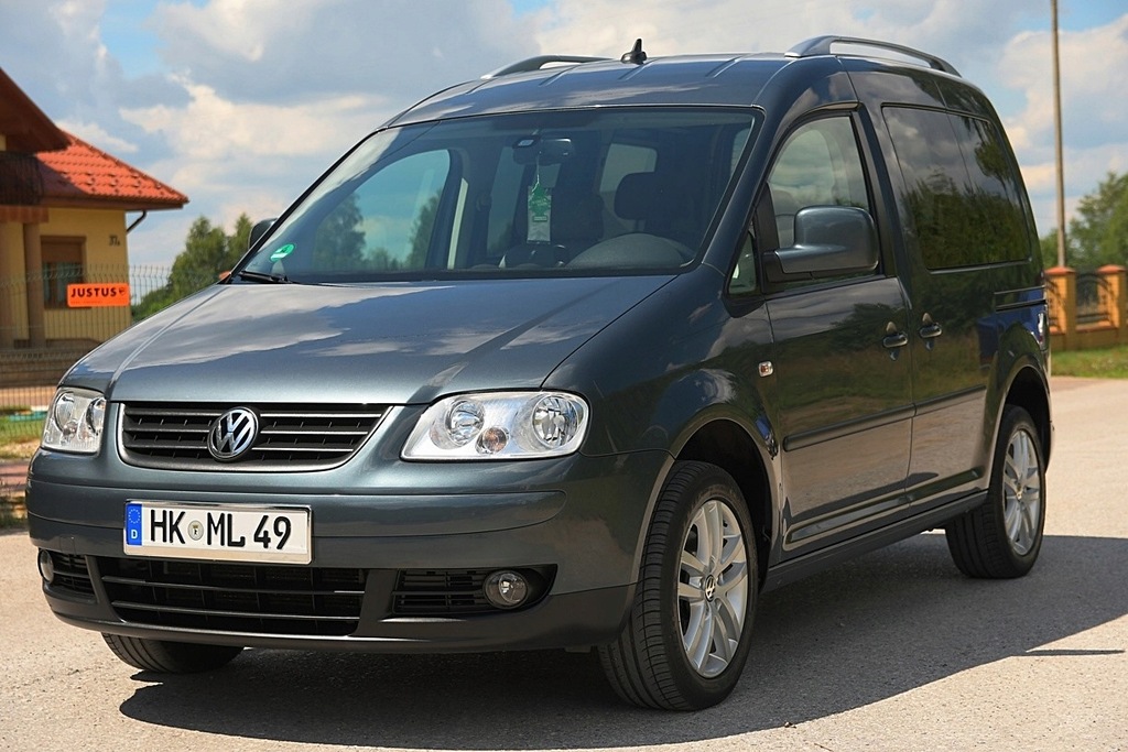 VW CADDY 1.6 Benzyna MPI 102KM_NIEMCY_SUPER STAN!