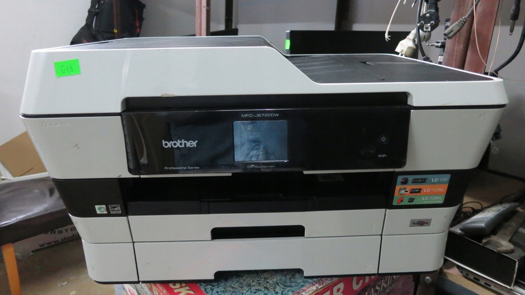 Urządzenie wielofunkcyjne Brother MFC-J6720DW/ zacięty papier