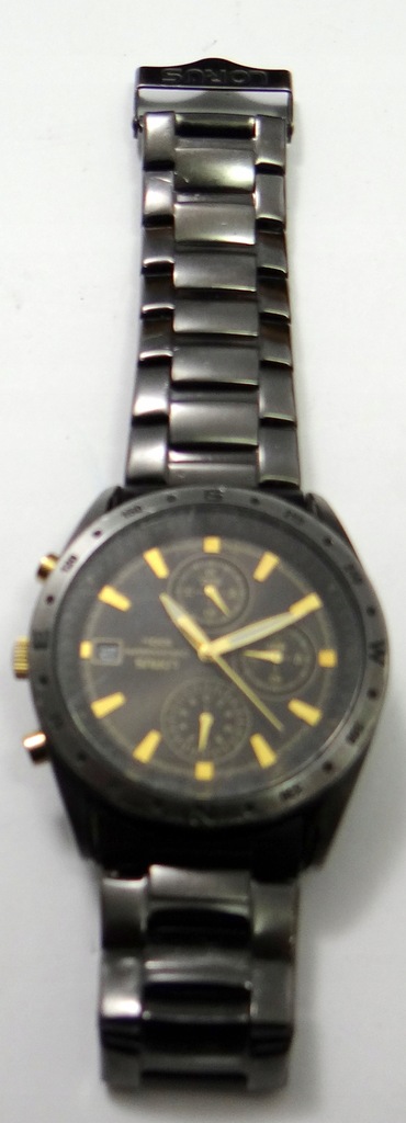 Zegarek Lorus VD57-X015 black/gold