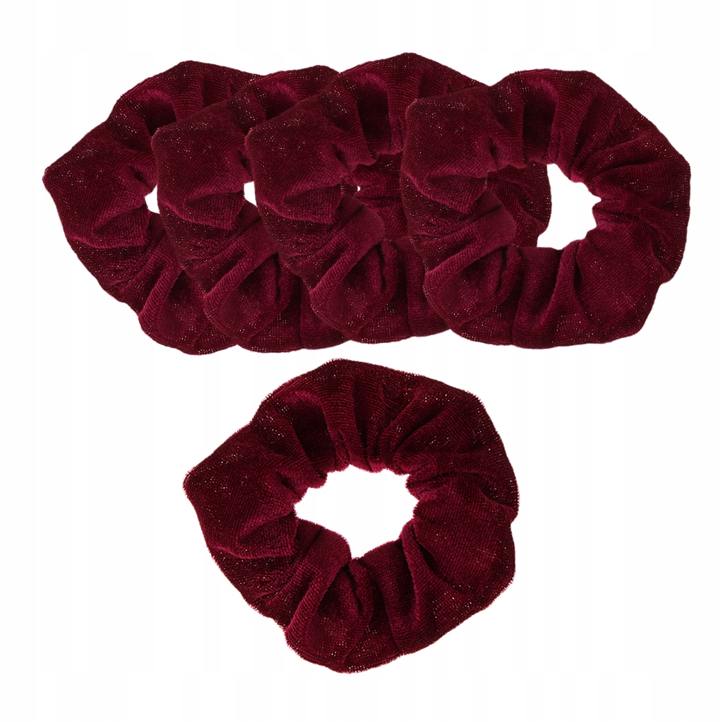 Opaska do włosów 5 sztuk Velvet Scrunchies