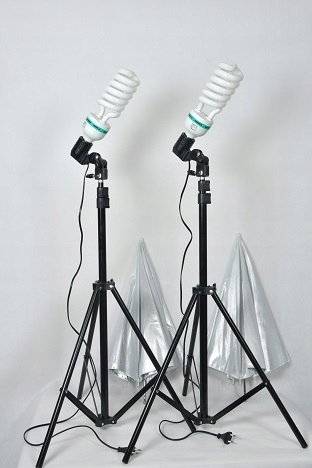 Zestaw fotograficzny 2* parasolka lampy 4900lm