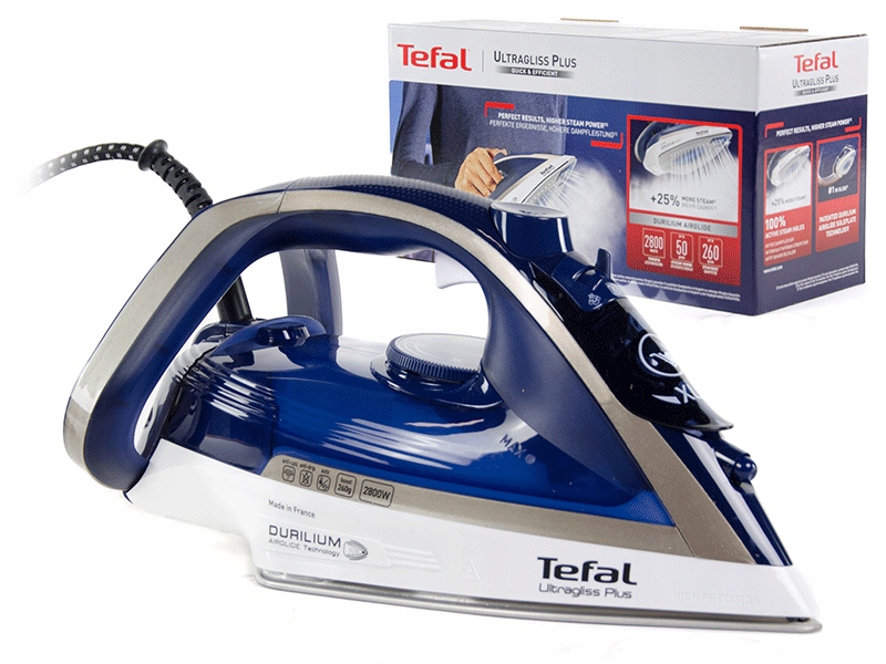 Żelazko parowe TEFAL FV6812 Ultragliss Plus 2800W